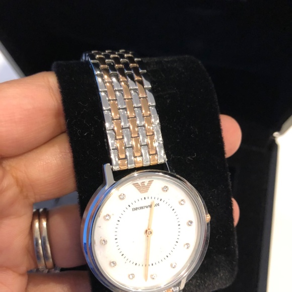 NWT His and Hers Emporio Armani watch set - Picture 7 of 15